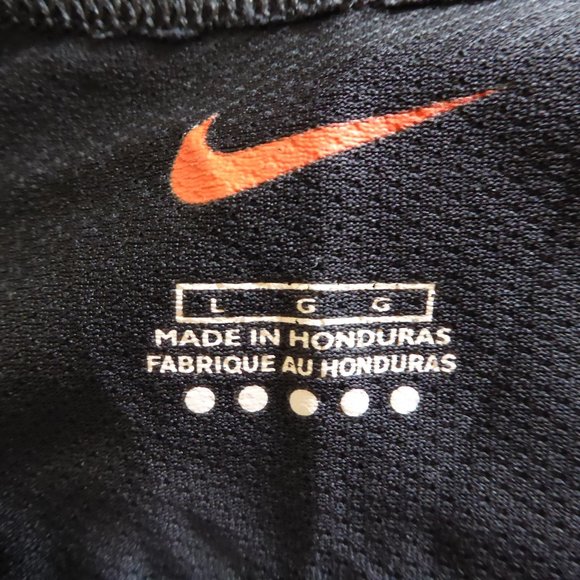 NIKE BRAND MENS BLACK SLEEVELESS TANK TOP WORKOUT SHIRT (NEW) LARGE - Picture 4 of 6